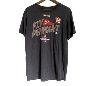 Astros 2017 Championship T shirt Men’s Size Large